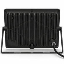 100W Black Integrated Outdoor LED Flood Light, 12000 Lumens, IP66, 5000K Daylight