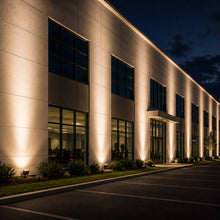 150W Black Integrated Outdoor LED Flood Light, 18000 Lumens, IP66, 5000K Daylight