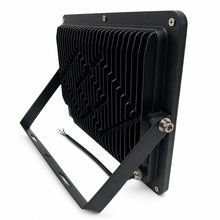 150W Black Integrated Outdoor LED Flood Light, 18000 Lumens, IP66, 5000K Daylight