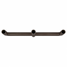 Triple Bullhorn Tenon Adapter, 3-Head Pole Mount Bracket, Bronze