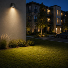 25W LED Wall Pack, Selectable 2700K/4000K/5000K, Bronze