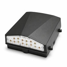 25W LED Wall Pack, Selectable 2700K/4000K/5000K, Bronze