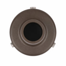 3 Inch Round Pole Tenon Adapter, 2-3/8 Inch Slip Fitter Mount, Dark Bronze