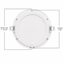 Dimensions of 7 inch canless LED downlight