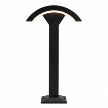 21 in. Black LED Bollard Light, 12W, 1200 Lumens, Selectable 2700K/4000K/5000K