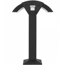 21 in. Black LED Bollard Light, 12W, 1200 Lumens, Selectable 2700K/4000K/5000K