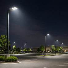 200W LED Parking Lot Light, Adjustable Watts, Selectable CCT 2700K/4000K/5000K