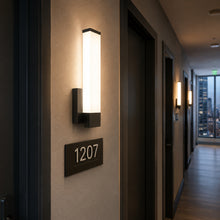 12-Inch LED Wall Sconce, Selectable 2700K/4000K/5000K, Black, 12W