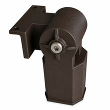 Adjustable Pole Light Slip Fitter Mount, Bronze, 2-3/8 Inch Tenon Fit