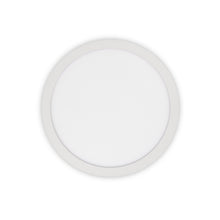 Top view of
ahl012wr-SCNW flush mount ceiling light showing ceiling mounting plate and fixture design