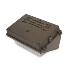 Bottom view of WPR100W-SCSW LED wall pack light 